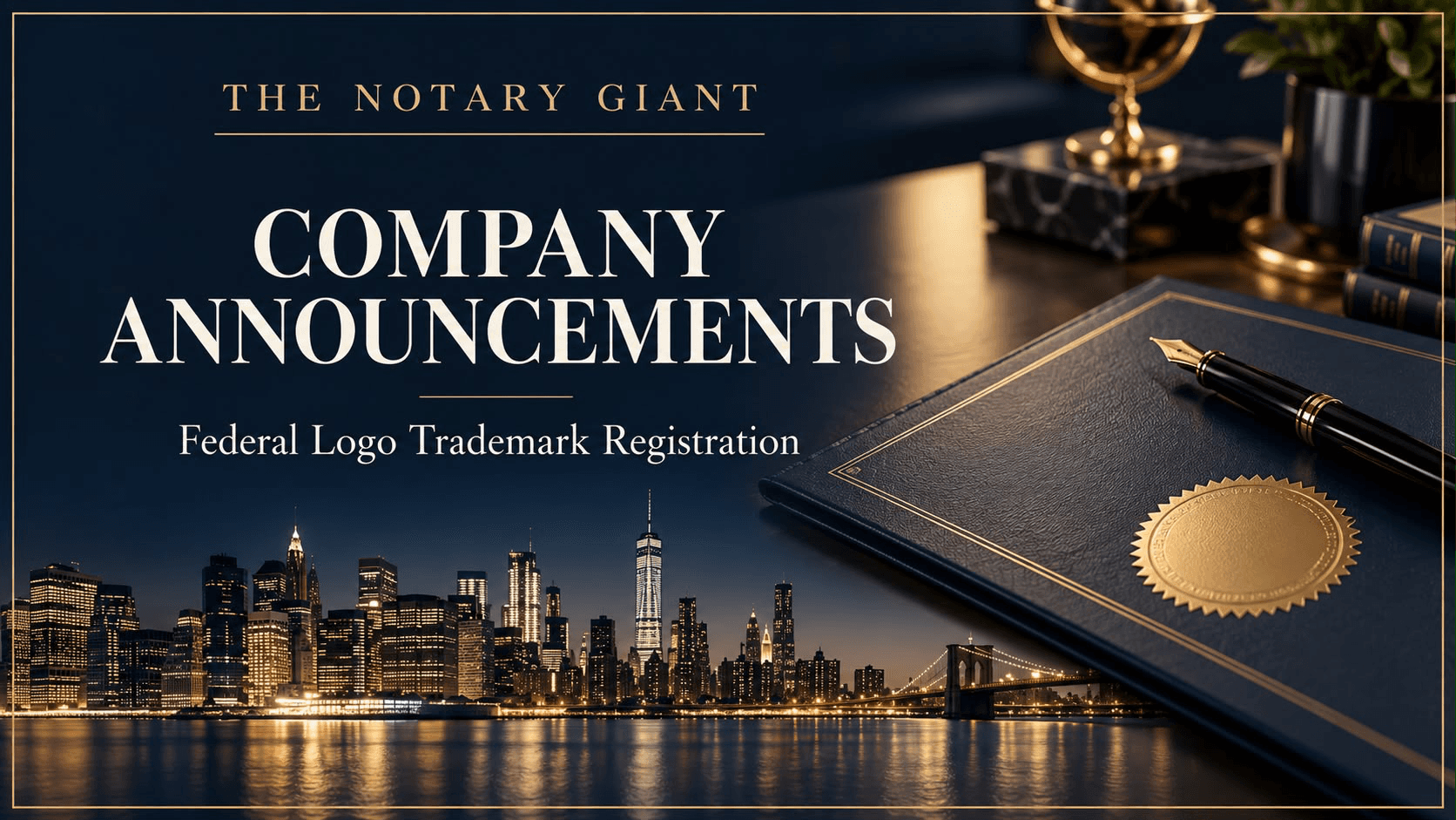 Company announcements: federal logo trademark registration