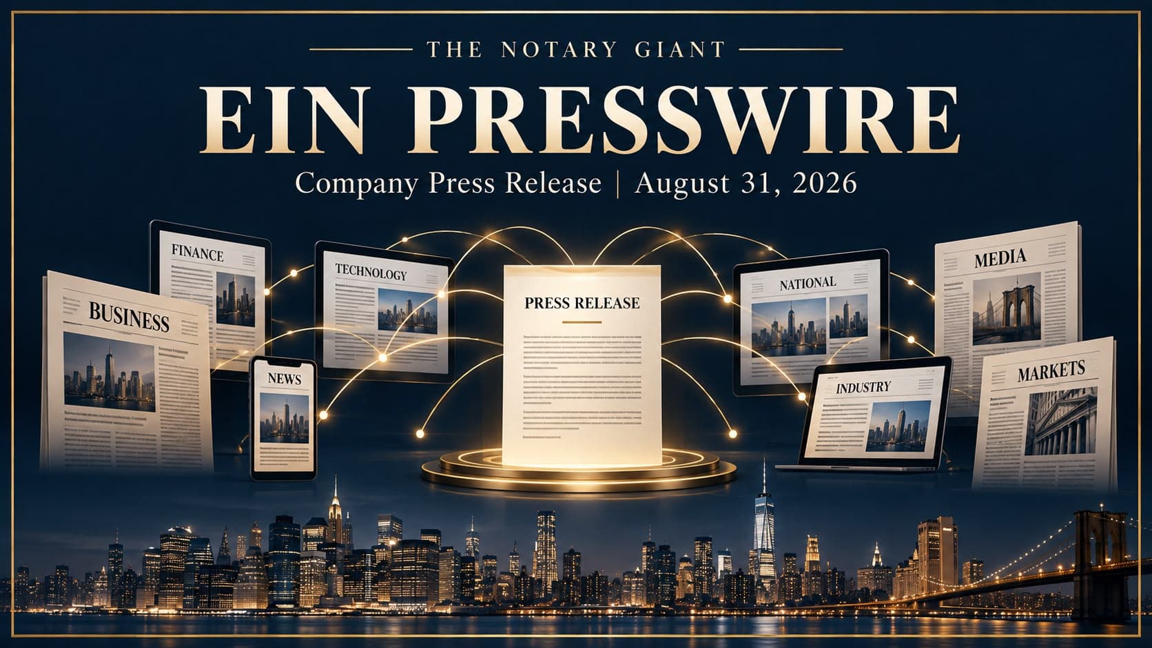 EIN Presswire company press release, August 31, 2026
