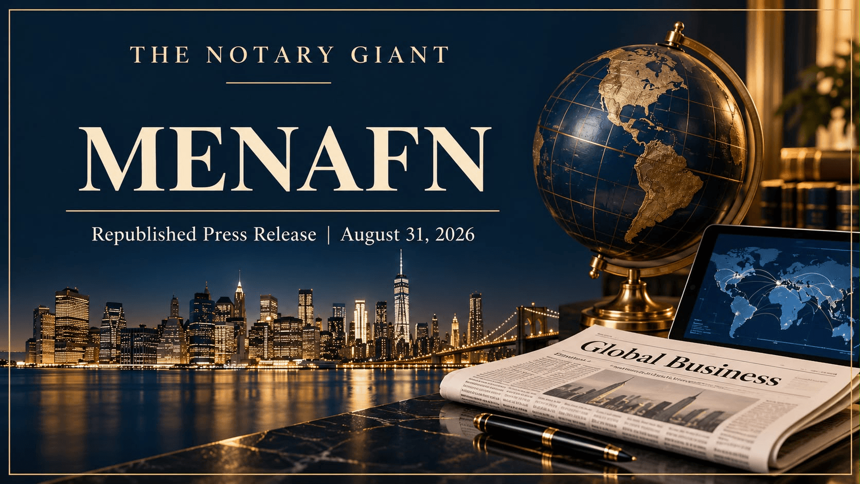 MENAFN republished press release, August 31, 2026