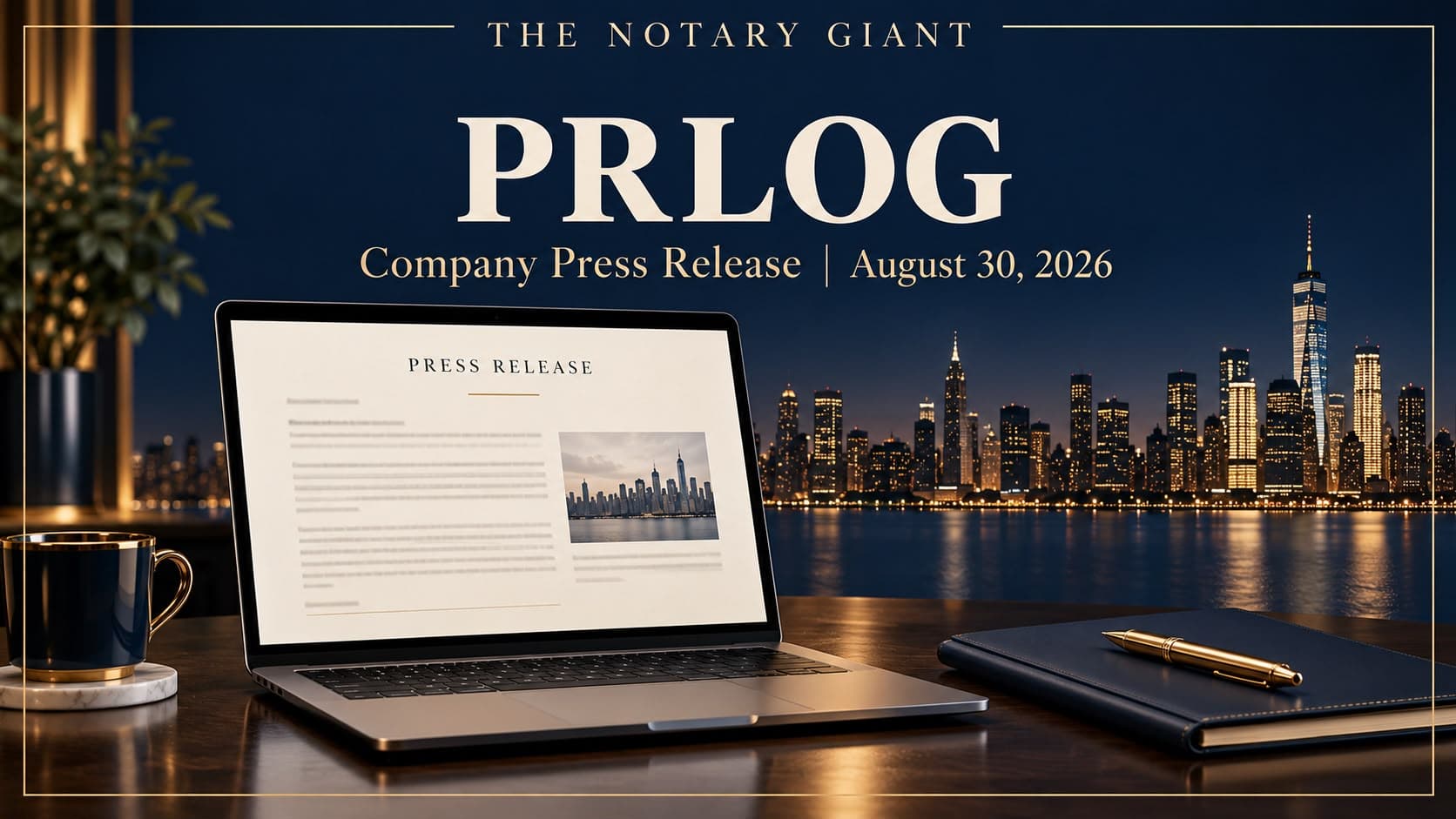 PRLog company press release, August 30, 2026